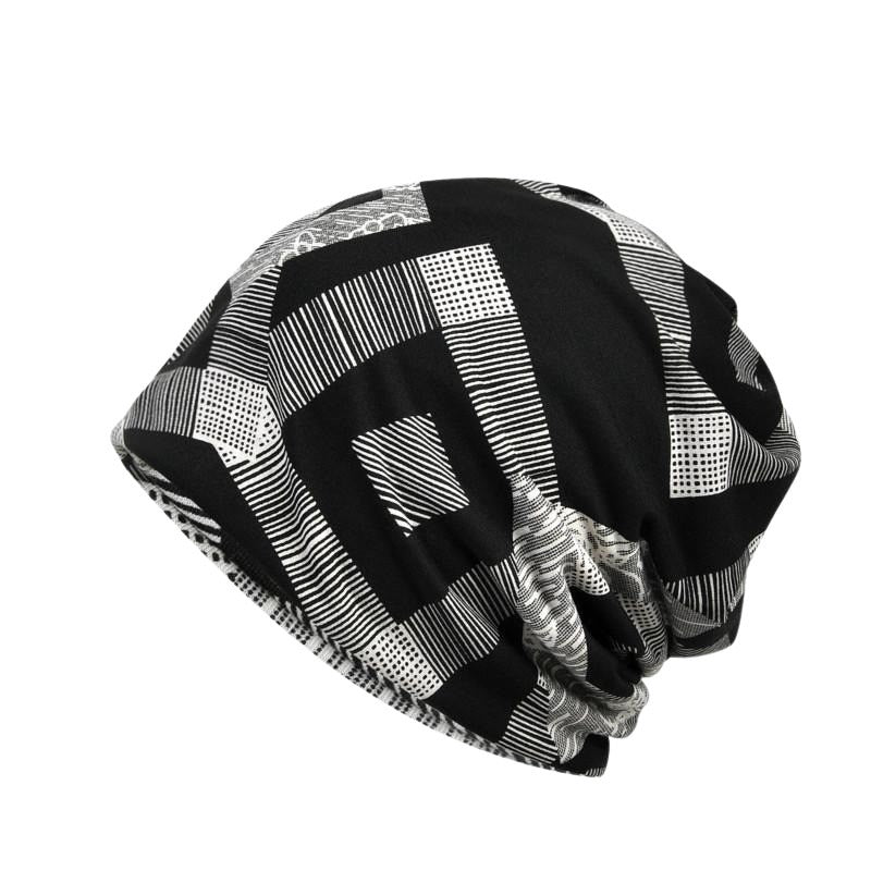 Geometric Pattern Beanie