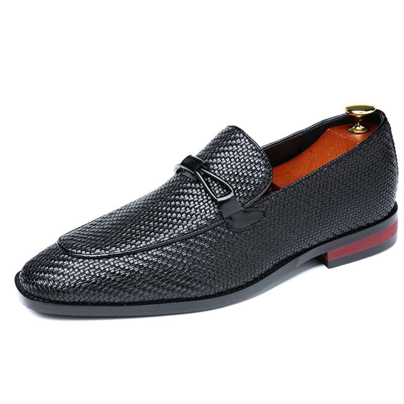 Leather Oxford Loafers