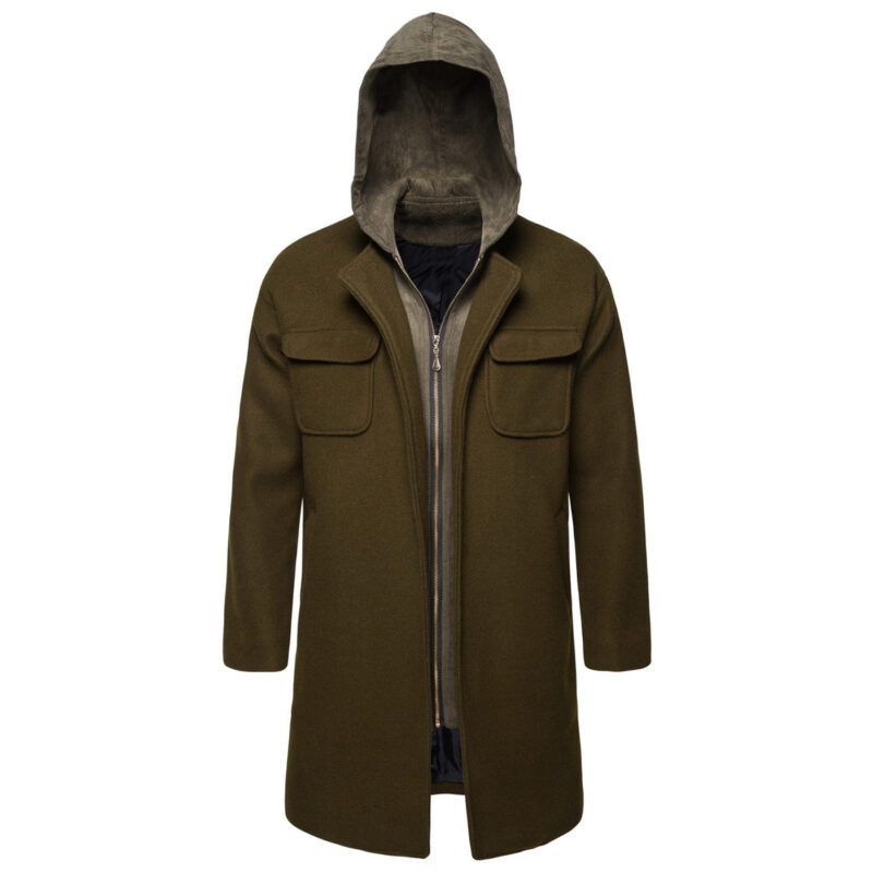 Soft Hooded Coat