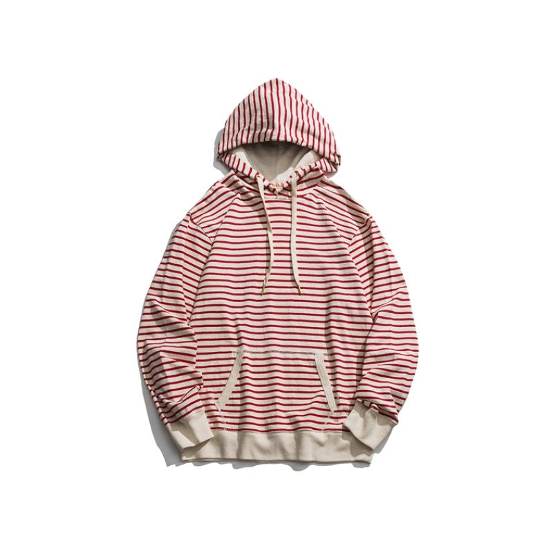 Retro Striped Hoodie