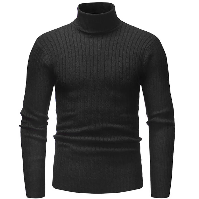 Knitted Roll Neck Sweater