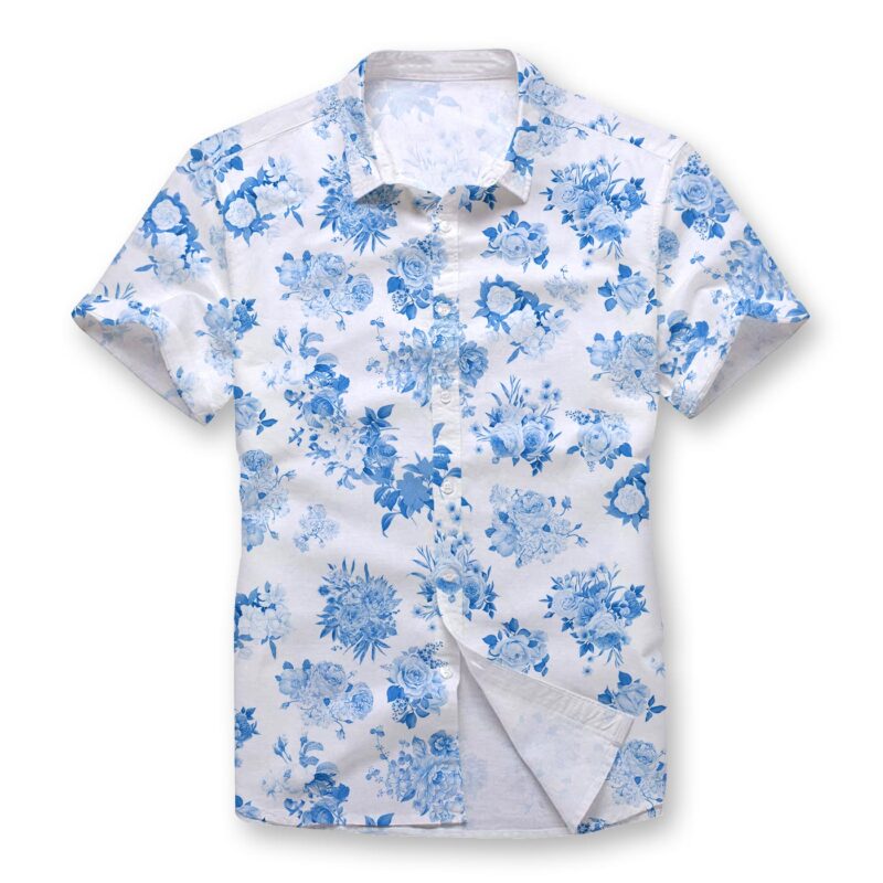 Flowers Button Shirt