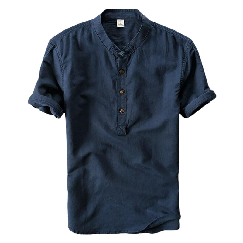 Breathable Buttoned T-Shirt