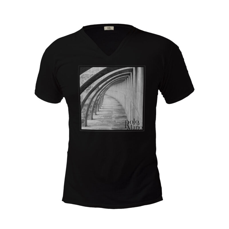 Arcs V-Neck T-Shirt