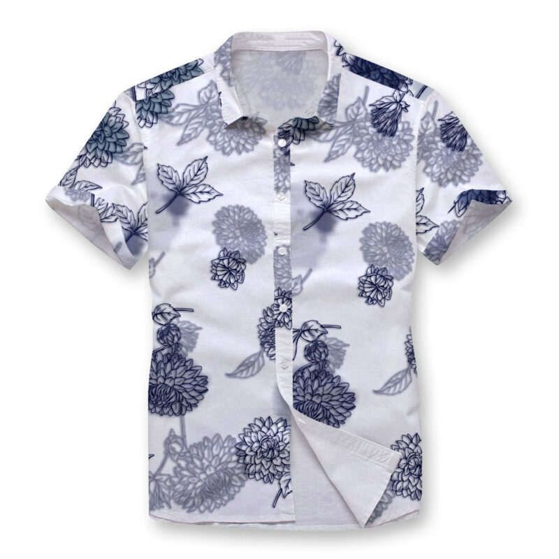 Watercolor Smudge Button Shirt