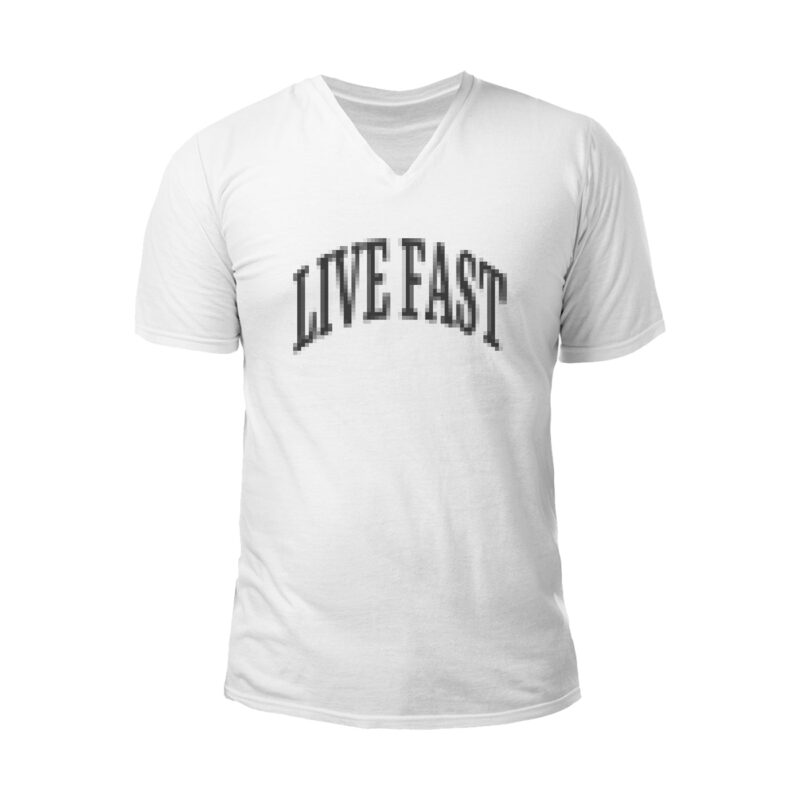 Live Fast V-Neck T-Shirt