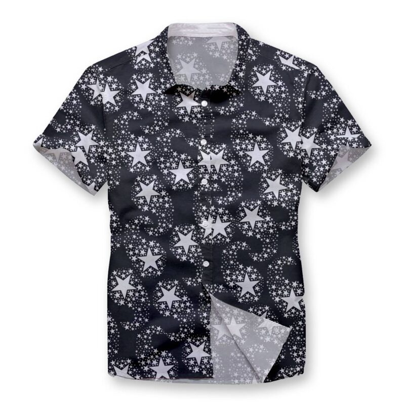 Comet Pattern Button Shirt