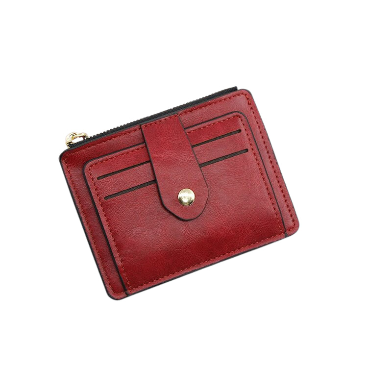 Card Holder Slim Leather Wallet