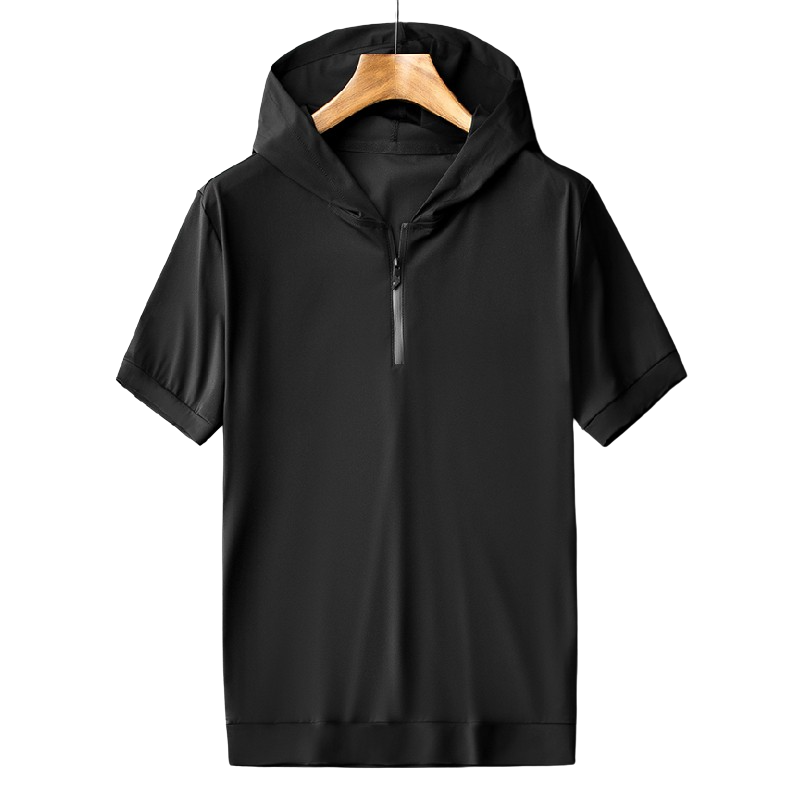 Slim Hooded Polo Shirt