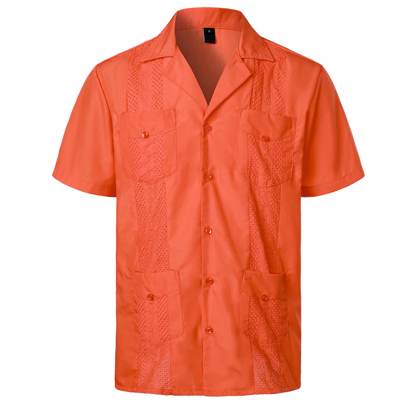 Classic Short Sleeve Button Shirt