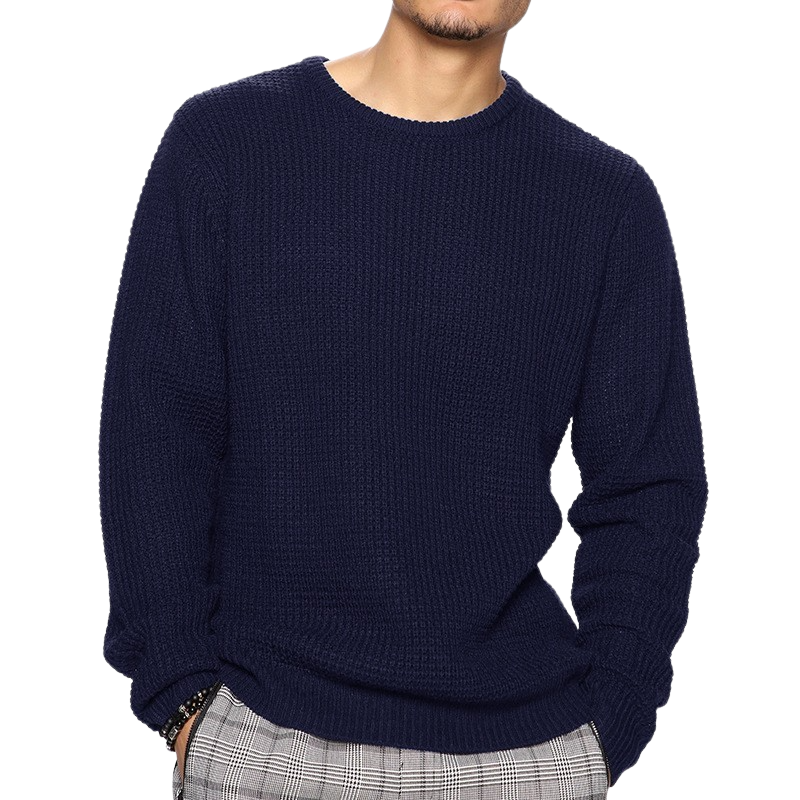 Loose Fit Casual Knitted Sweater