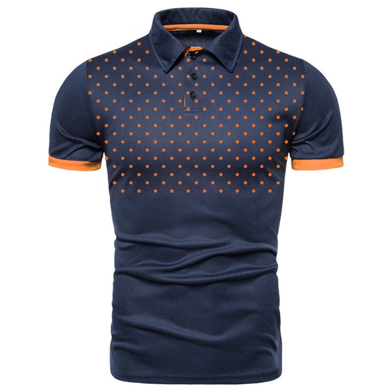 Alessandro Dotted Short Sleeve Polo Shirt