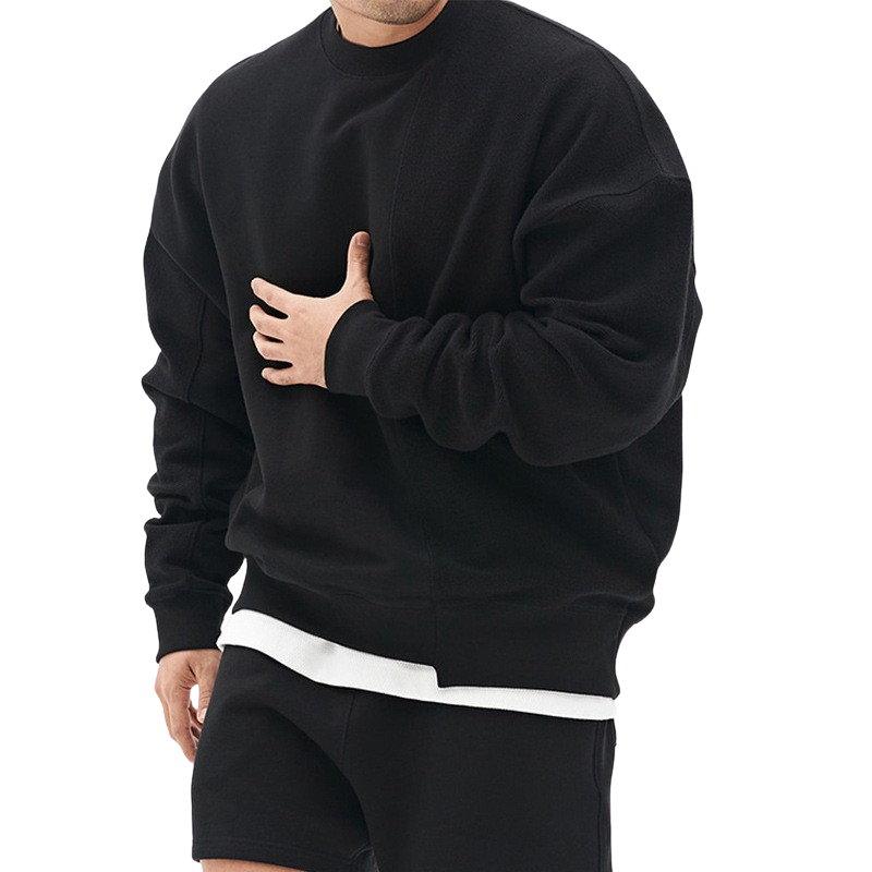 Long Sleeve Streetwear Cotton Pullover