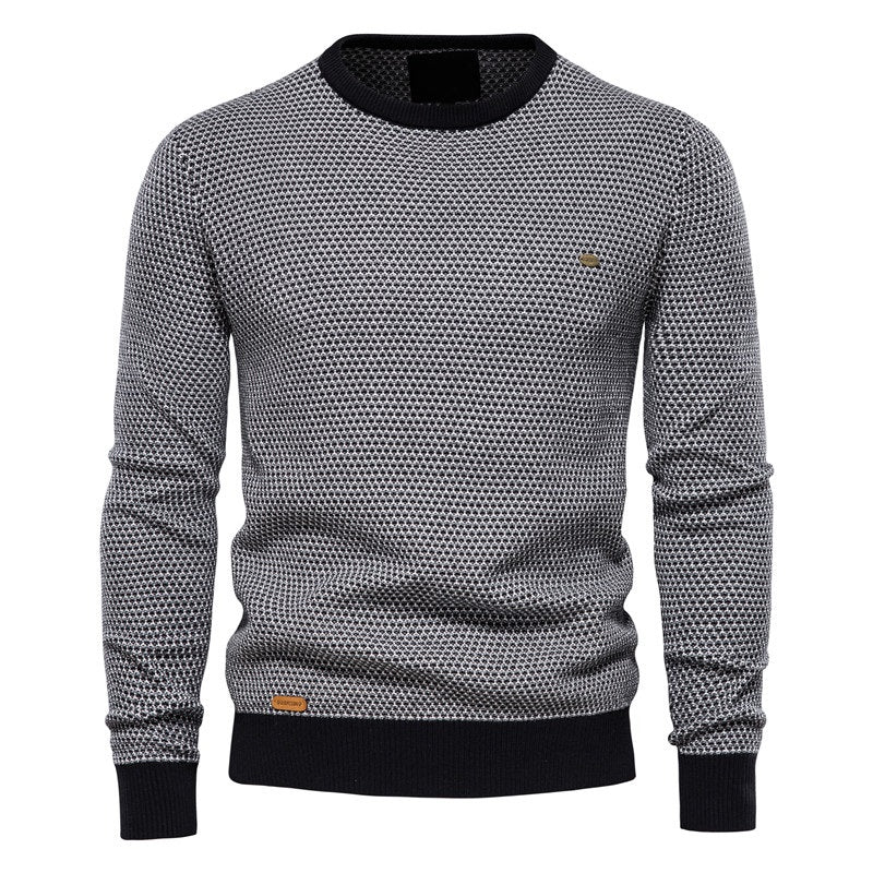 Amadeo Long Sleeve Cotton Sweatshirt