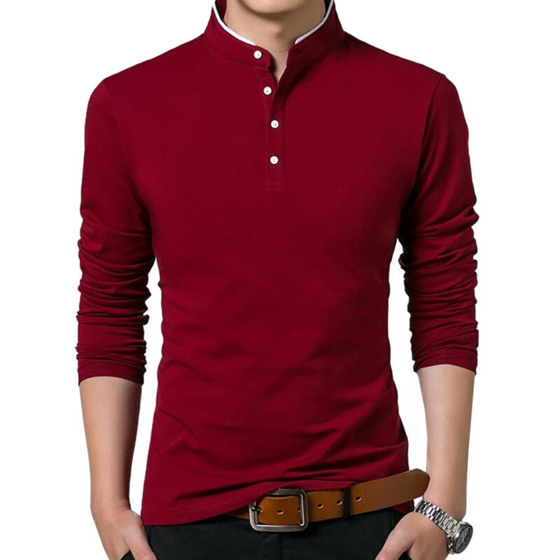 Polomano™ Buttoned Collar Polo Shirt