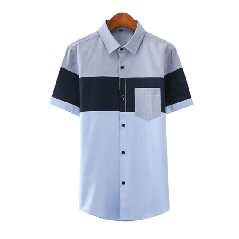 Colorblock Short Sleeve Shirt