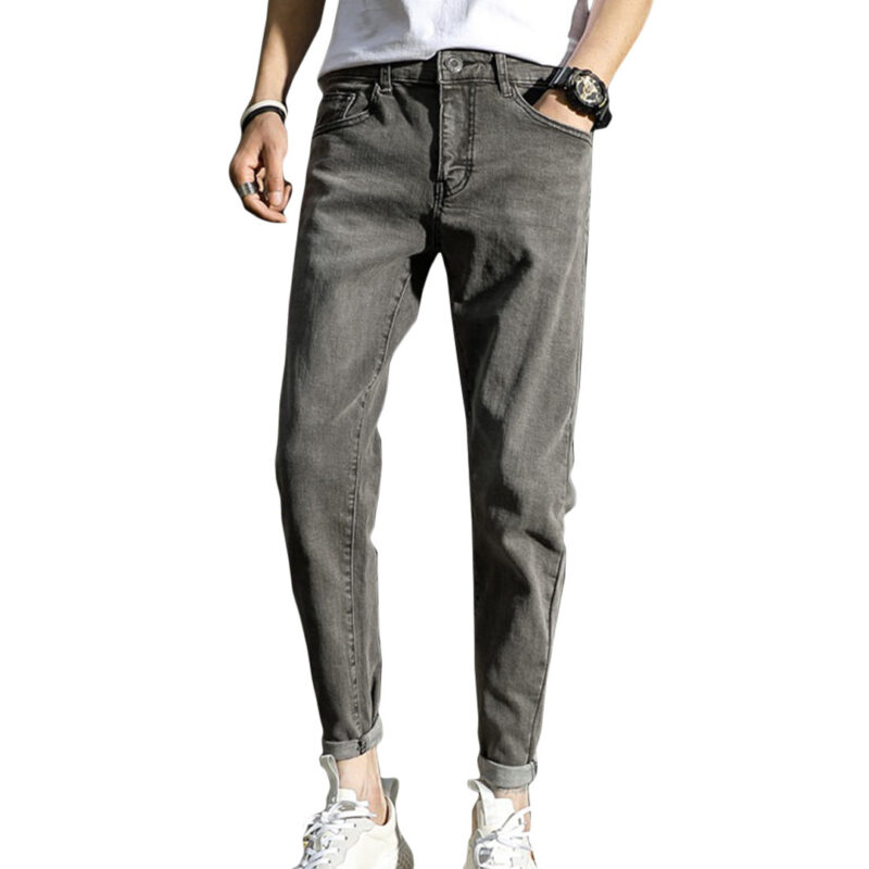 Peduzzi Solid Tapered Jeans