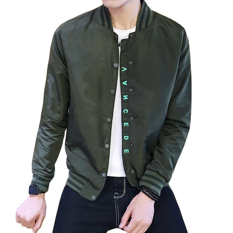 Slim Fit Baseball Jackets