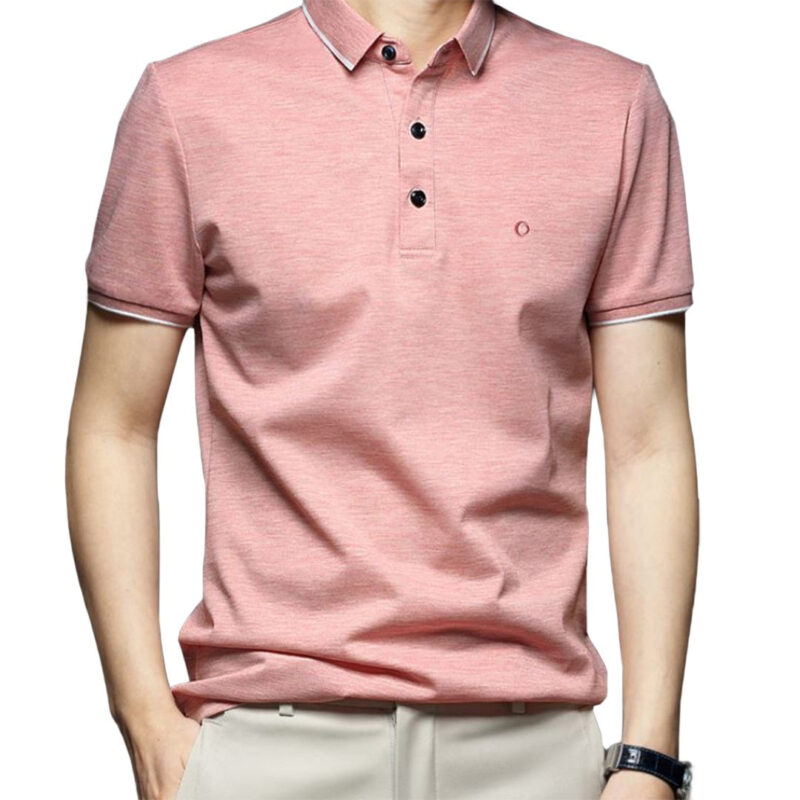 Elastic Polo Shirt